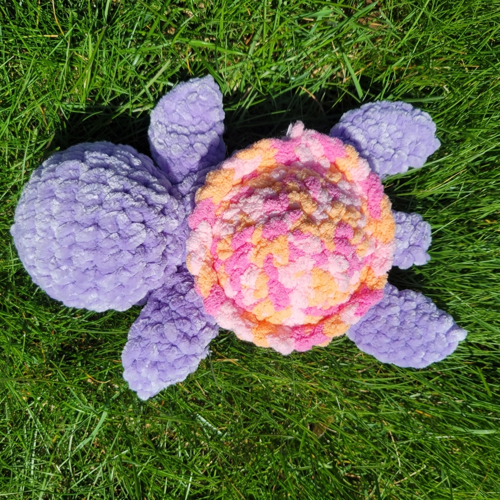 Crocheted Turtle Stuffie
